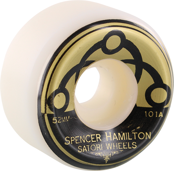 SATORI HAMILTON GOLD ELEPHANT 52mm 101a WHITE WHEELS SET