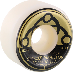 SATORI HAMILTON GOLD ELEPHANT 52mm 101a WHITE WHEELS SET