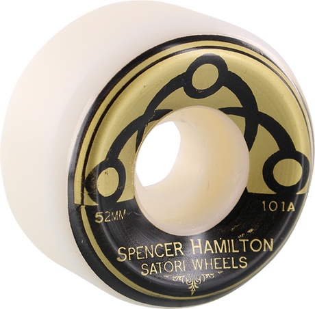 SATORI HAMILTON GOLD ELEPHANT 52mm 101a WHITE WHEELS SET