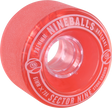 SECTOR 9 9 BALL 61mm 78a CLEAR RED WHEELS SET