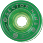SECTOR 9 NINEBALLS 65mm 78a CLEAR GREEN WHEELS SET