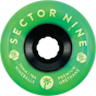 SECTOR 9 NINEBALLS 70MM 78A GREEN GOBLIN WHEELS SET