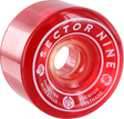SECTOR 9 NINEBALLS 70mm 78a RED WHEELS SET