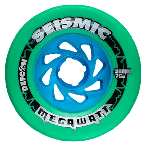 SEISMIC MEGAWATT 90MM 76A MINT DEFCON WHEELS SET