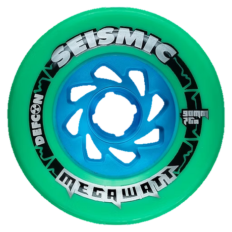 SEISMIC MEGAWATT 90MM 76A MINT DEFCON WHEELS SET