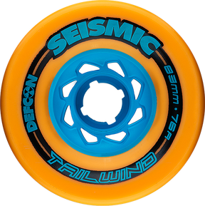 SEISMIC TAILWIND 83mm 76a MANGO/BLUE WHEELS SET