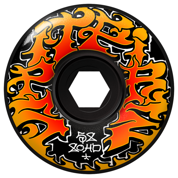 SPITFIRE 80HD SAVIE II CLASSIC FULL 58MM BLACK WHEELS SET