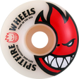 Spitfire BIGHEAD 63mm WHT W RED Skateboard Wheels