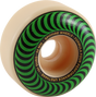 SPITFIRE F4 101a CLASSIC SWIRL 52mm WHT W/GREEN WHEELS SET