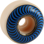 SPITFIRE F4 101a CLASSIC SWIRL 56mm WHT W/BLUE WHEELS SET