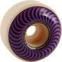 SPITFIRE F4 101a CLASSIC SWIRL 58mm WHT W/PURPLE WHEELS SET
