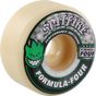 SPITFIRE F4 101a CONICAL 56mm WHT W/GRN & BLK WHEELS SET