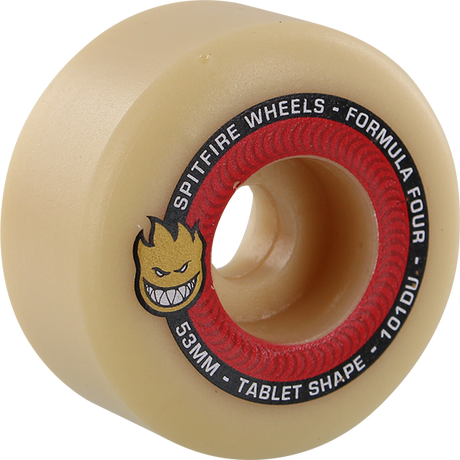 SPITFIRE F4 101a TABLET 53mm NAT/RED WHEELS SET