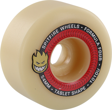 SPITFIRE F4 101a TABLET 54mm NAT/RED WHEELS SET