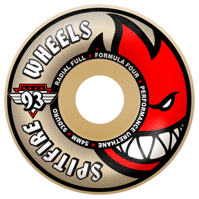 SPITFIRE F4 93A RAD FULL 54MM NAT WHEELS SET