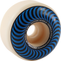 SPITFIRE F4 99a CLASSIC SWIRL 56mm WHT W/BLUE WHEELS SET