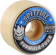 SPITFIRE FORMULA 4 99d CONICAL FULL 56mm WHT W/BLUE Skateboard Wheels set