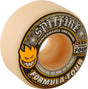 SPITFIRE FORMULA 4 99a CONICAL 52mm WHT W/YEL & BLK Wheels Set