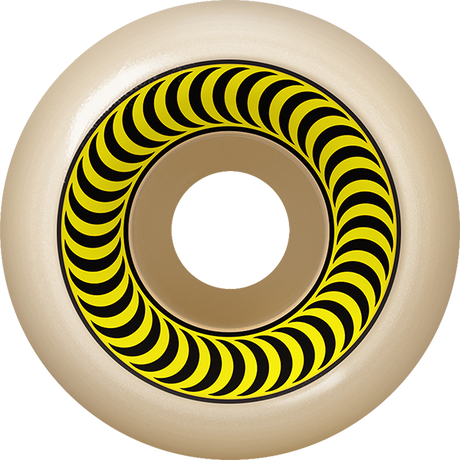 SPITFIRE F4 99a OG CLASSICS 55mm NAT W/YEL WHEELS SET