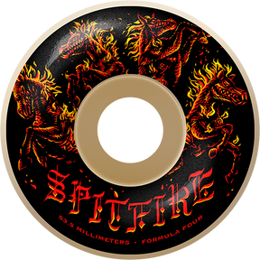 SPITFIRE F4 99A RADIAL APOCALYPSE 57.5MM NAT WHEELS SET