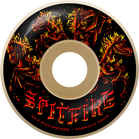 SPITFIRE F4 99A RADIAL APOCALYPSE 57.5MM NAT WHEELS SET