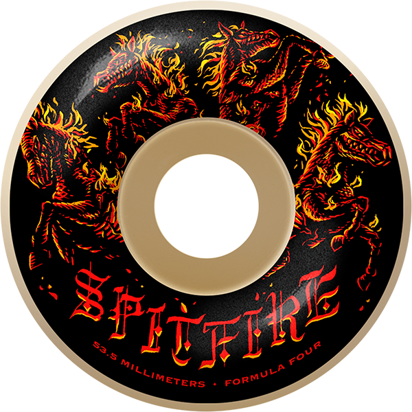 SPITFIRE F4 99A RADIAL APOCALYPSE 57.5MM NAT WHEELS SET
