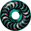 SPITFIRE F4 99A CLASSIC 56MM FLORAL CLASSIC TEAL/BLK SWL WHEELS SET