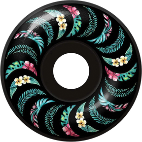 SPITFIRE F4 99A CLASSIC 58MM FLORAL CLASSIC BLACK WHEELS SET