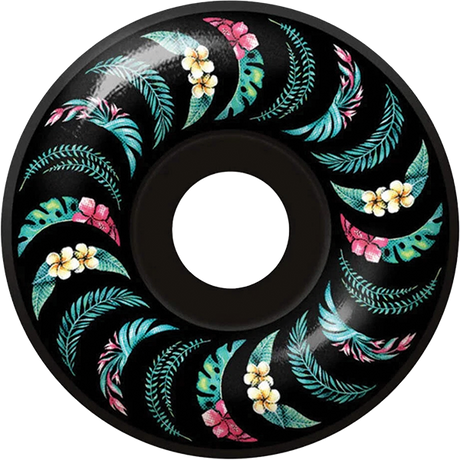 SPITFIRE F4 99A CLASSIC 58MM FLORAL CLASSIC BLACK WHEELS SET