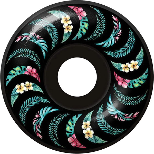 SPITFIRE F4 99A CLASSIC 58MM FLORAL CLASSIC BLACK WHEELS SET