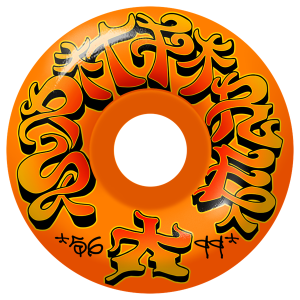 SPITFIRE F4 99A SAVIE II CLASSIC FULL 56MM ORANGE WHEELS SET