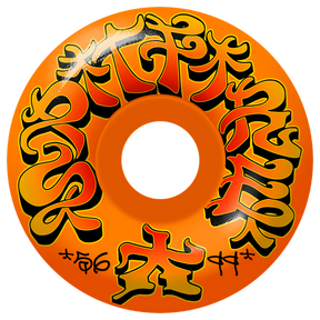 SPITFIRE F4 99A SAVIE II CLASSIC FULL 56MM ORANGE WHEELS SET