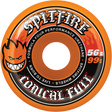 SPITFIRE F4 99A CONICAL FULL 56MM ORANGE WHEELS SET