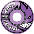 SPITFIRE F4 99a RADIAL FULL COLORS 54MM LT.PURPLE WHEELS SET