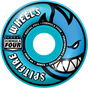 SPITFIRE F4 99a RADIAL FULL COLORS 55MM LT.BLUE WHEELS SET