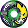SPITFIRE F4 99a RADIAL FULL COLORS 56MM NEON GRN/PUR WHEELS SET