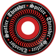 SPITFIRE F4 99A RADIAL FULL THRASHER OATH 58MM RED WHEELS SET