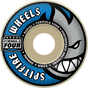SPITFIRE F4 99a RADIAL 52mm NATURAL/BLUE WHEELS SET