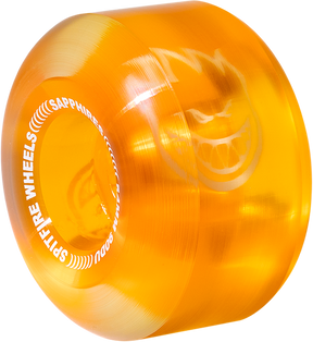 SPITFIRE SAPPHIRE 90DU CRUISER 54MM CLR/ORG WHEELS SET