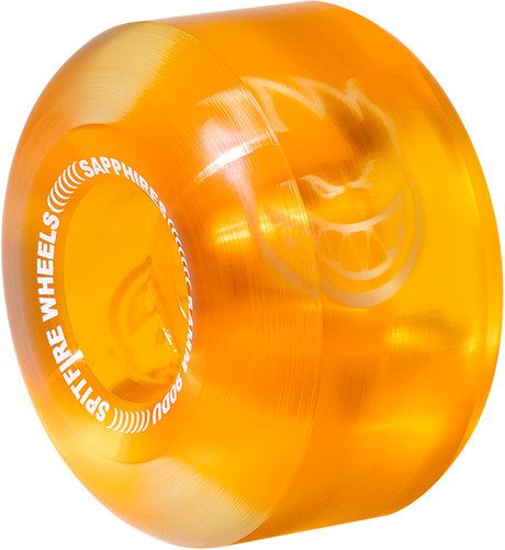 SPITFIRE SAPPHIRE 90DU CRUISER 54MM CLR/ORG WHEELS SET