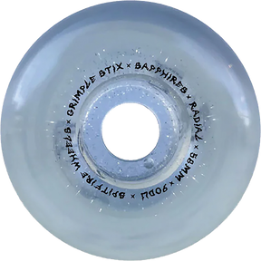 SPITFIRE SAPPHIRE 90DU CRUISER 58MM GRIMPLE DUST CLR/SIL WHEELS SET