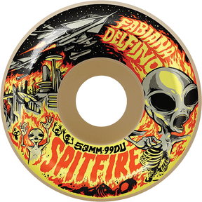SPITFIRE DELFINO INVASION F499 CON-FULL 53MM NAT WHEELS SET