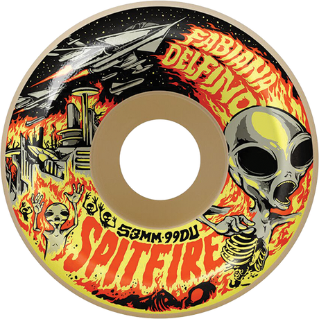 SPITFIRE DELFINO INVASION F499 CON-FULL 53MM NAT WHEELS SET
