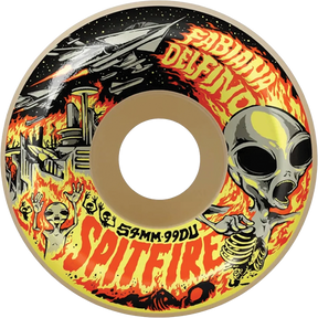 SPITFIRE DELFINO INVASION F499 CON-FULL 54MM NAT WHEELS SET