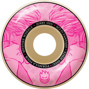 SPITFIRE F4 99A HSU SCI-FI 52MM NAT/PINK WHEELS SET