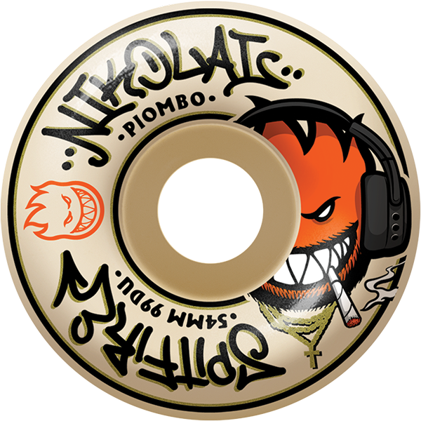 SPITFIRE PIOMBO F4 99A CLASSIC 54MM NAT WHEELS SET