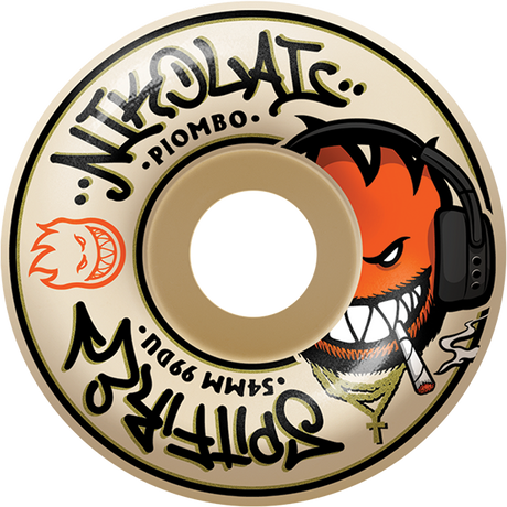 SPITFIRE PIOMBO F4 99A CLASSIC 54MM NAT WHEELS SET