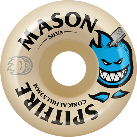 SPITFIRE SILVA BURN SQUAD 53MM 99A WHEELS SET