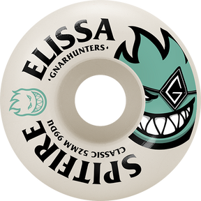 SPITFIRE STEAMER CLASSIC 99A GNARHUNTERS 52MM WHT WHEELS SET