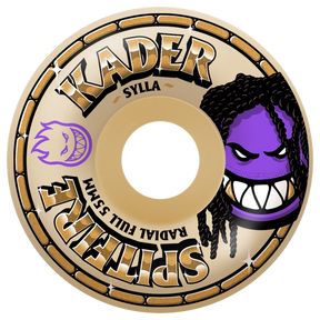 SPITFIRE SYLLA F4 99A ROLLY RAD FULL 55MM NAT WHEELS SET